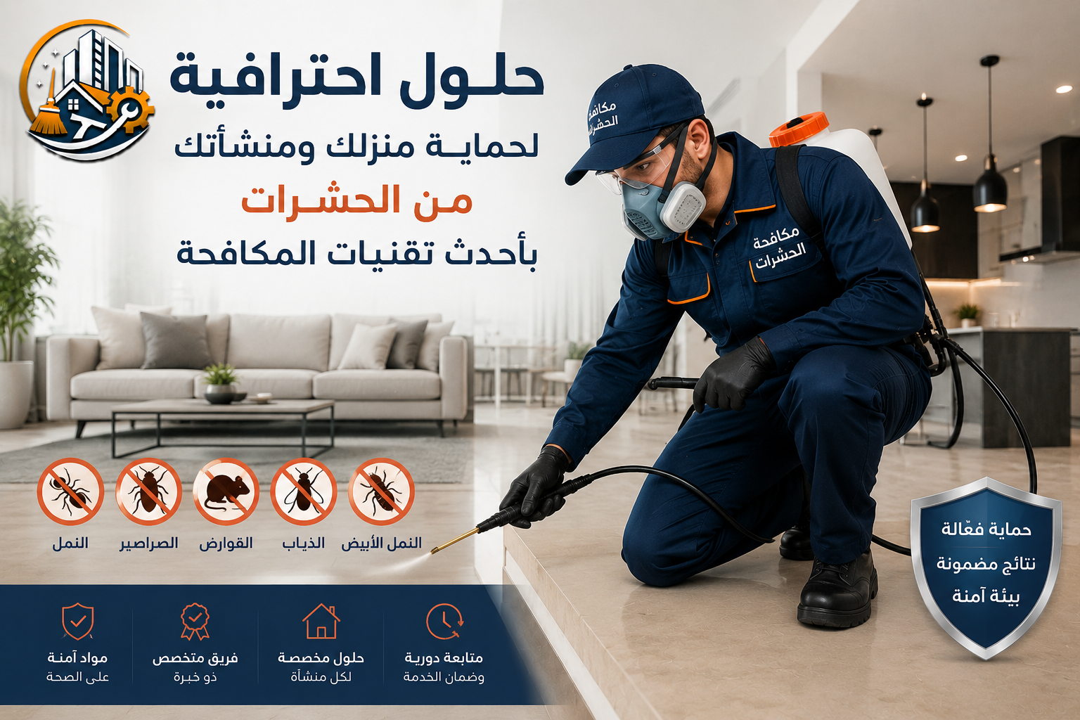 خدمات مكافحة الحشرات